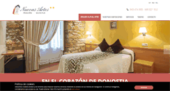 Desktop Screenshot of pension-nuevasartes.com